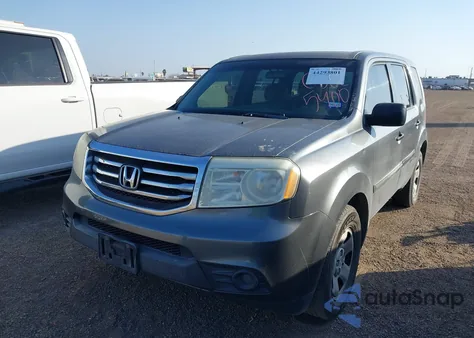 2012 Honda Pilot Lx from USA, damaged, VIN 5FNYF4H21CB025400